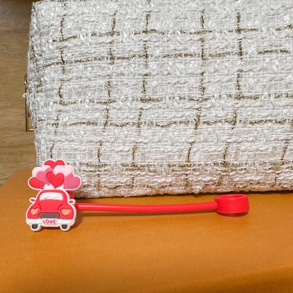 Valentines Straw toppers